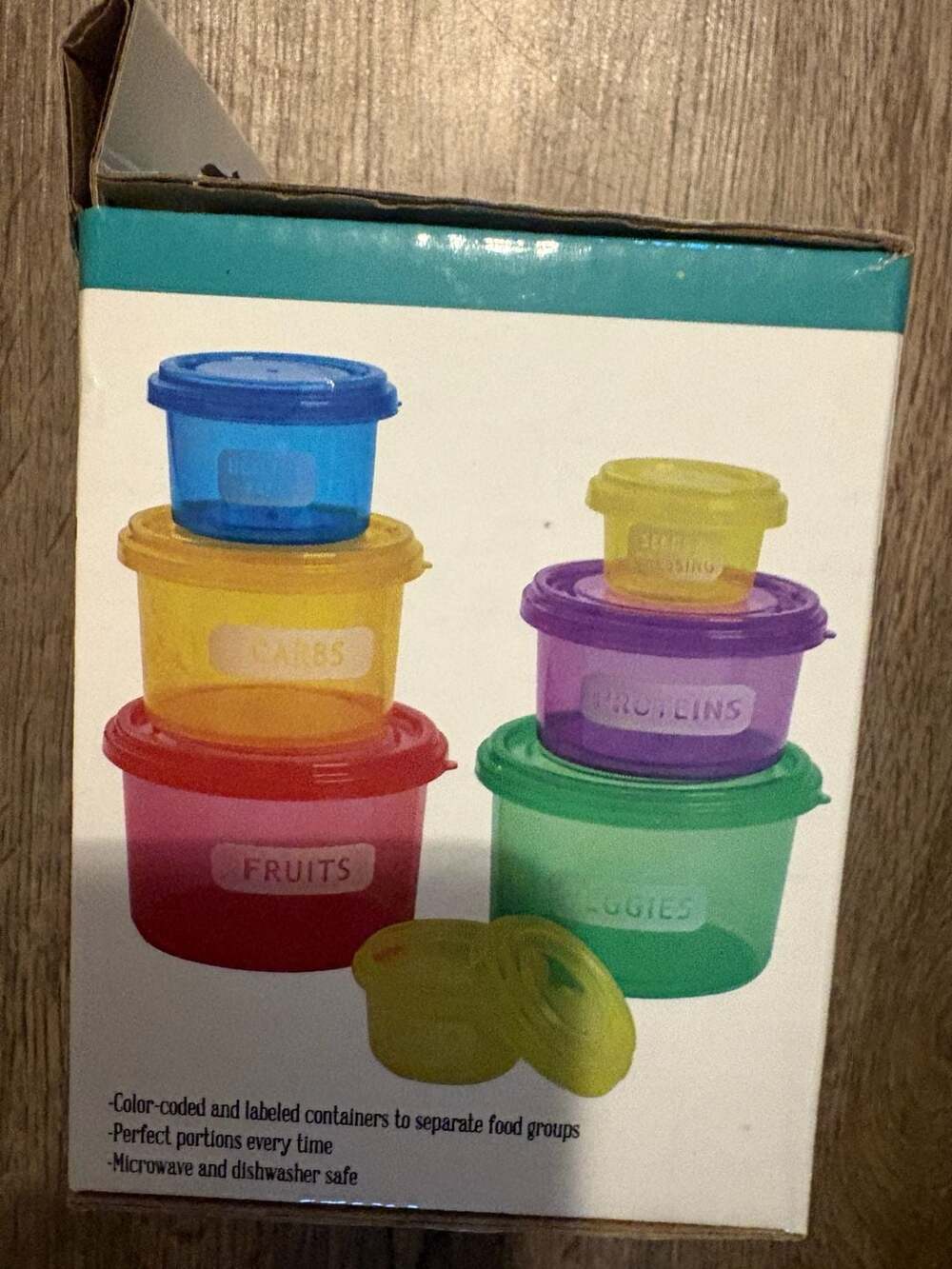 Household Trends Portion Control Container Set - Picture 2 of 5
